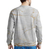 White Gold Marble Men's Sweatshirt-grizzshop