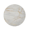 White Gold Marble Round Rug-grizzshop