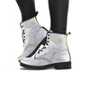 White Gold Marble Women's Boots-grizzshop