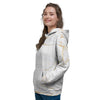 White Gold Marble Women's Hoodie-grizzshop