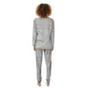 White Gold Marble Women's Pajamas-grizzshop