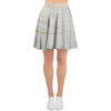 White Gold Marble Women's Skirt-grizzshop