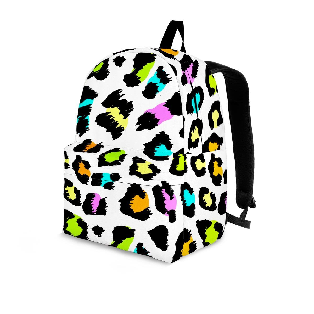 White Leopard Backpack-grizzshop