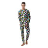 White Leopard Men's Pajamas-grizzshop