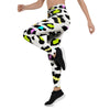 White Leopard Women's Leggings-grizzshop