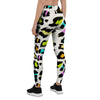 White Leopard Women's Leggings-grizzshop