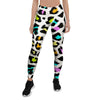 White Leopard Women's Leggings-grizzshop