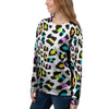 White Leopard Women's Sweatshirt-grizzshop