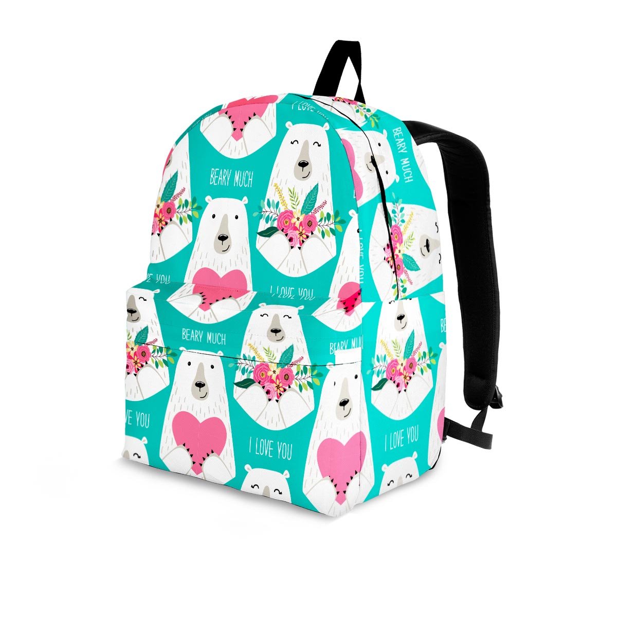 White Mama Bear Backpack-grizzshop