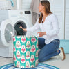 White Mama Bear Laundry Basket-grizzshop