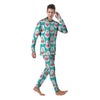 White Mama Bear Men's Pajamas-grizzshop