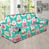 White Mama Bear Sofa Cover-grizzshop