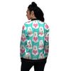 White Mama Bear Women's Bomber Jacket-grizzshop