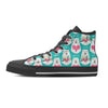 White Mama Bear Women's High Top Shoes-grizzshop