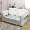 White Marble Loveseat Cover-grizzshop