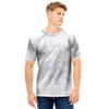 White Marble Men T Shirt-grizzshop