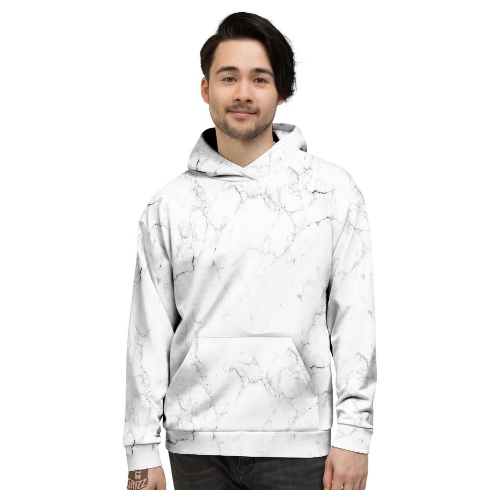 White marble hot sale hoodie