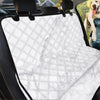 White Marble Pet Car Seat Cover-grizzshop