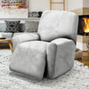 White Marble Recliner Cover-grizzshop