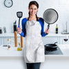 Load image into Gallery viewer, White Marble Women&#39;s Apron-grizzshop