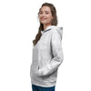 White Marble Women's Hoodie-grizzshop