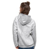 White Marble Women's Hoodie-grizzshop