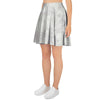 White Marble Women's Skirt-grizzshop