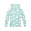 White Rubber Duck Pattern Print Men Pullover Hoodie-grizzshop