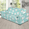 White Rubber Duck Pattern Print Sofa Covers-grizzshop