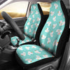 White Rubber Duck Pattern Print Universal Fit Car Seat Cover-grizzshop