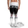 White Shark Open Mouth Print Men's Leggings-grizzshop