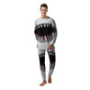 White Shark Open Mouth Print Men's Pajamas-grizzshop