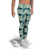 White Tiger Japanese Print Pattern Men's Leggings-grizzshop