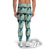 White Tiger Japanese Print Pattern Men's Leggings-grizzshop