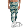 White Tiger Japanese Print Pattern Men's Leggings-grizzshop