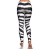 White Tiger Pattern Print Pattern Women Leggings-grizzshop