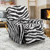 White Tiger Pattern Print Recliner Cover-grizzshop