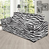White Tiger Pattern Print Sofa Covers-grizzshop