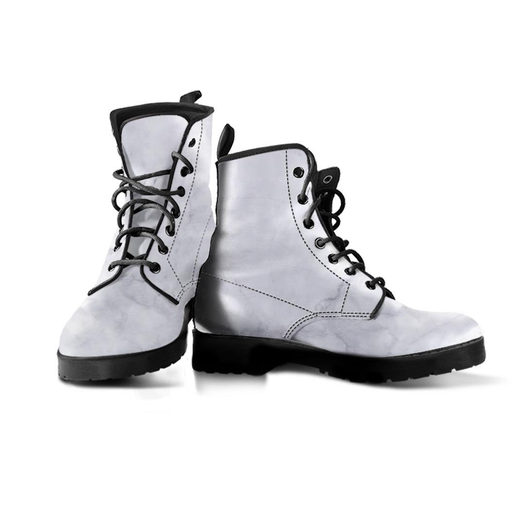 White Marble Men's Boots-grizzshop