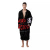 Why So Serious Laughing Joker Print Men's Robe-grizzshop