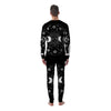 Wicca Magical White And Black Print Men's Pajamas-grizzshop