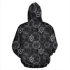 Wiccan Gothic Witch Pagan Pattern Print Women Men Pullover Hoodie-grizzshop