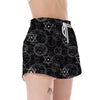 Wiccan Witch Pagan Pattern Print Women's Shorts-grizzshop