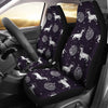 Wiener Dog Dachshund Astronaut Pattern Print Universal Fit Car Seat Cover-grizzshop