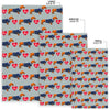 Wiener Dog Dachshund Pattern Print Floor Mat-grizzshop