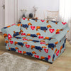 Wiener Dog Dachshund Pattern Print Loveseat Cover-grizzshop