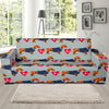 Wiener Dog Dachshund Pattern Print Sofa Covers-grizzshop