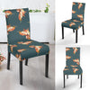 Wiener Dog Dachshund Portrait Pastel Pattern Print Chair Cover-grizzshop