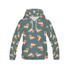 Wiener Dog Dachshund Portrait Pastel Pattern Print Men Pullover Hoodie-grizzshop