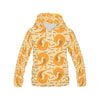 Wiener Dog Dachshund Woof Woof Pattern Print Women Pullover Hoodie-grizzshop